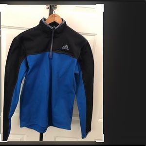 Adidas Half zip pull over - small